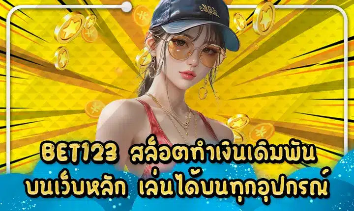 BET123 สล็อตทำเงินเดิมพันบนเว็บหลัก เล่นได้บนทุกอุปกรณ์ BET123